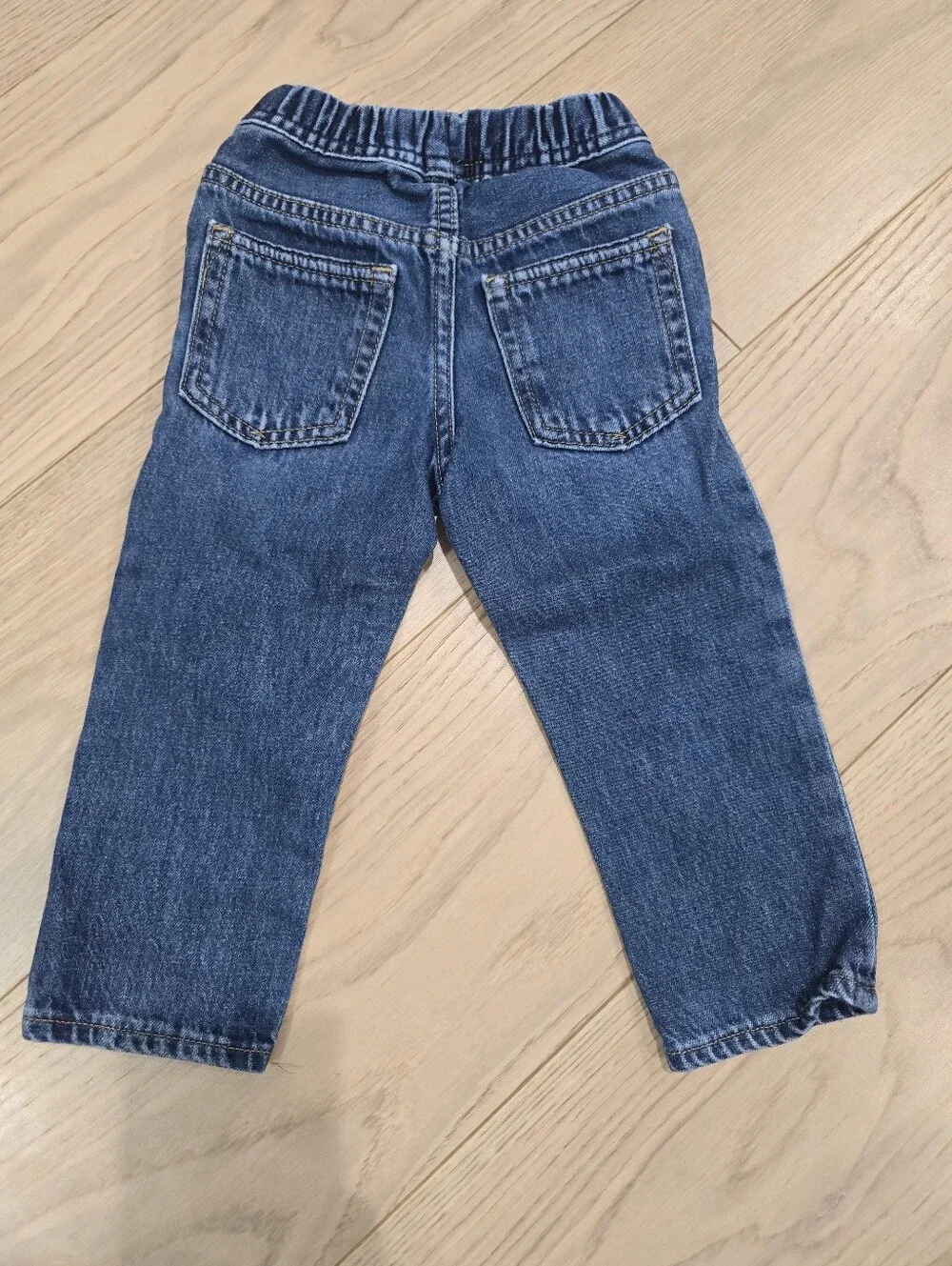 GUC Disney Children's Blue Denim Jeans with Cartoon Patch 2T